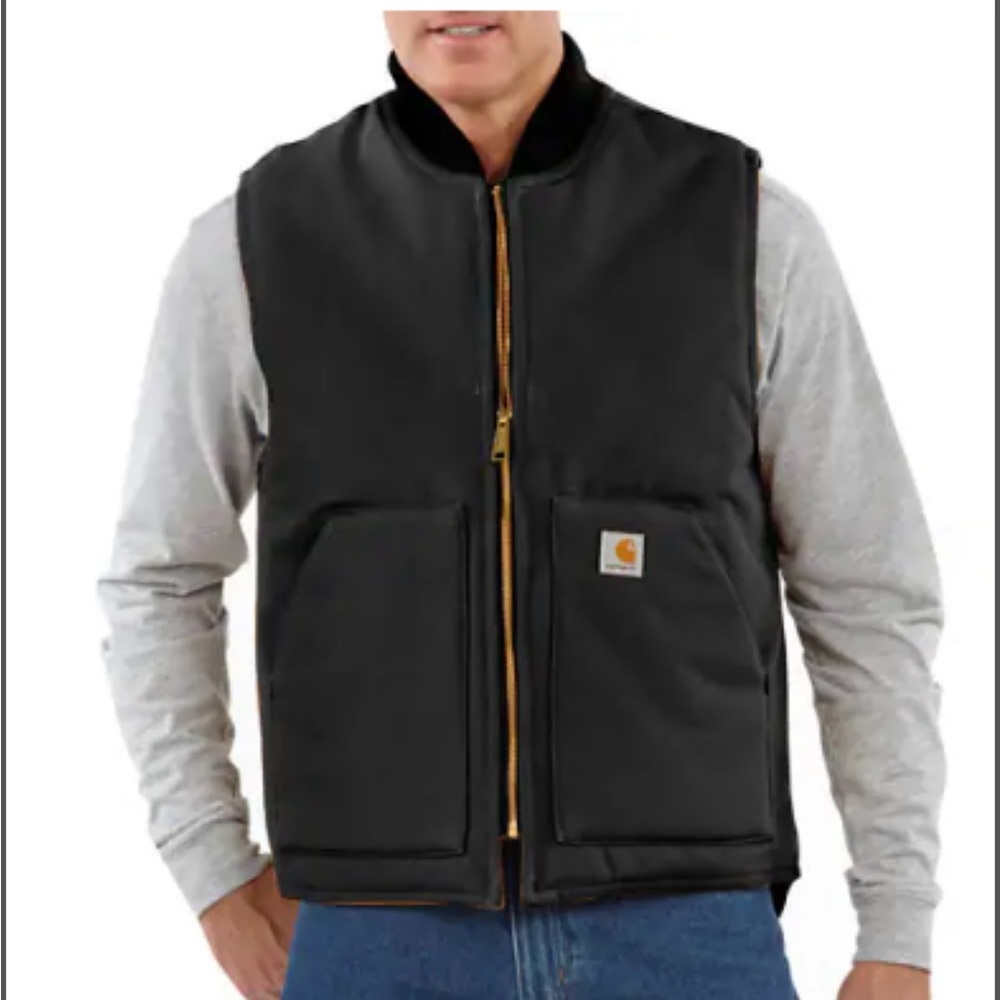 Carhartt Men's Black Vest